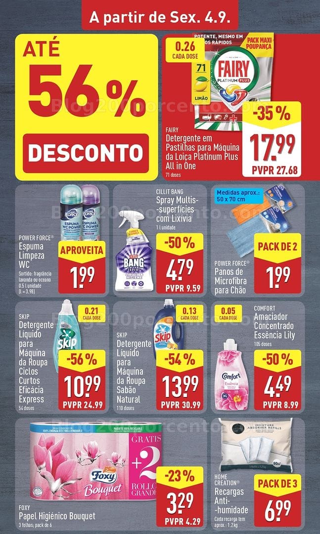 Antevisão Folheto ALDI Promoções de 31 agosto a 6 setembro